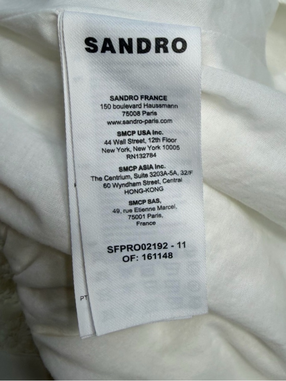 Sandro Gianni Embroidered Lace Ruffle Mini Dress Ecru Off-white Size 10 - Picture 8 of 15